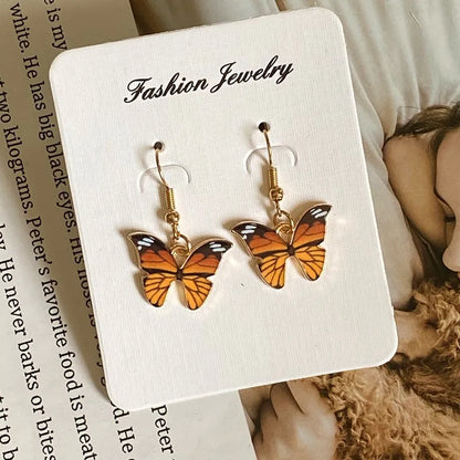 Butterfly Necklace & Earrings