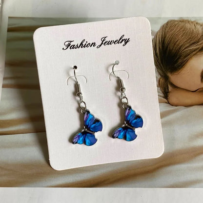 Butterfly Necklace & Earrings