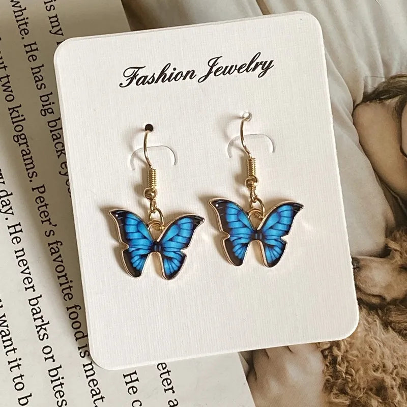 Butterfly Necklace & Earrings