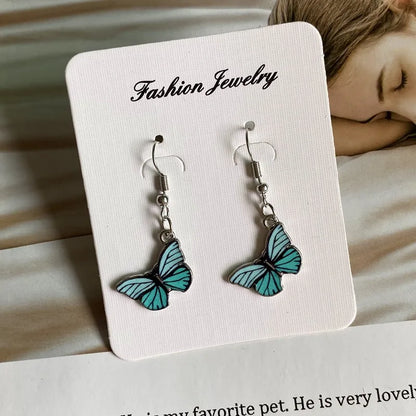 Butterfly Necklace & Earrings