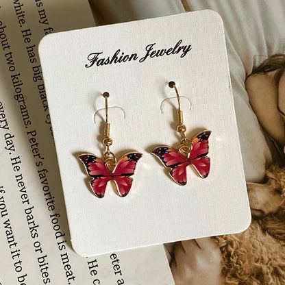 Butterfly Necklace & Earrings