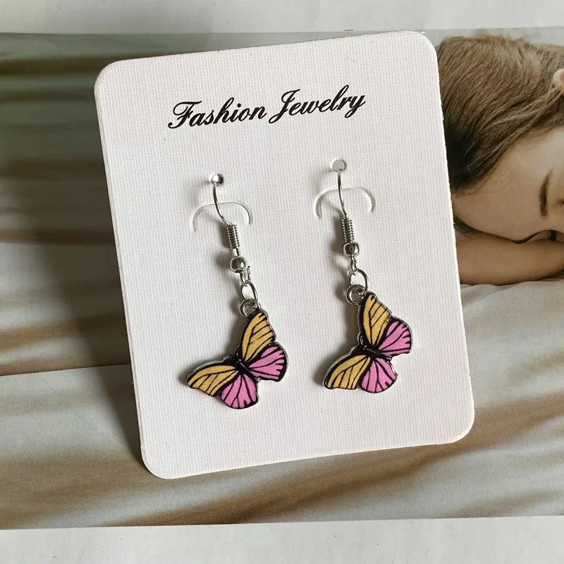 Butterfly Necklace & Earrings