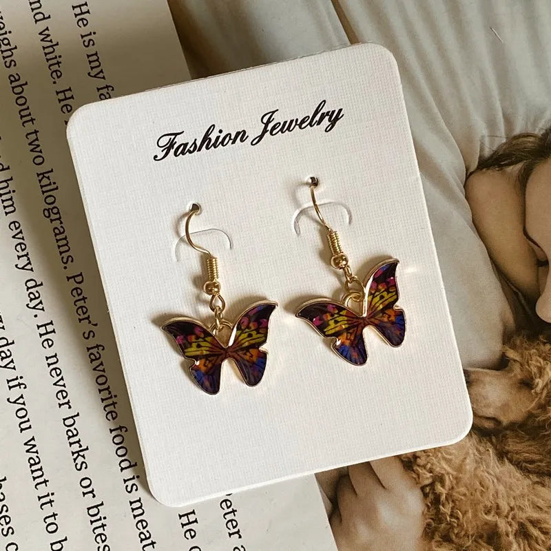 Butterfly Necklace & Earrings