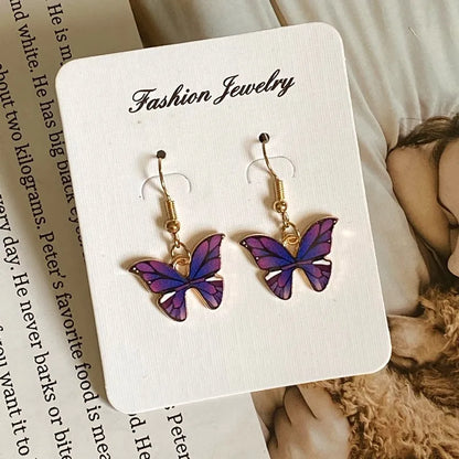 Butterfly Necklace & Earrings