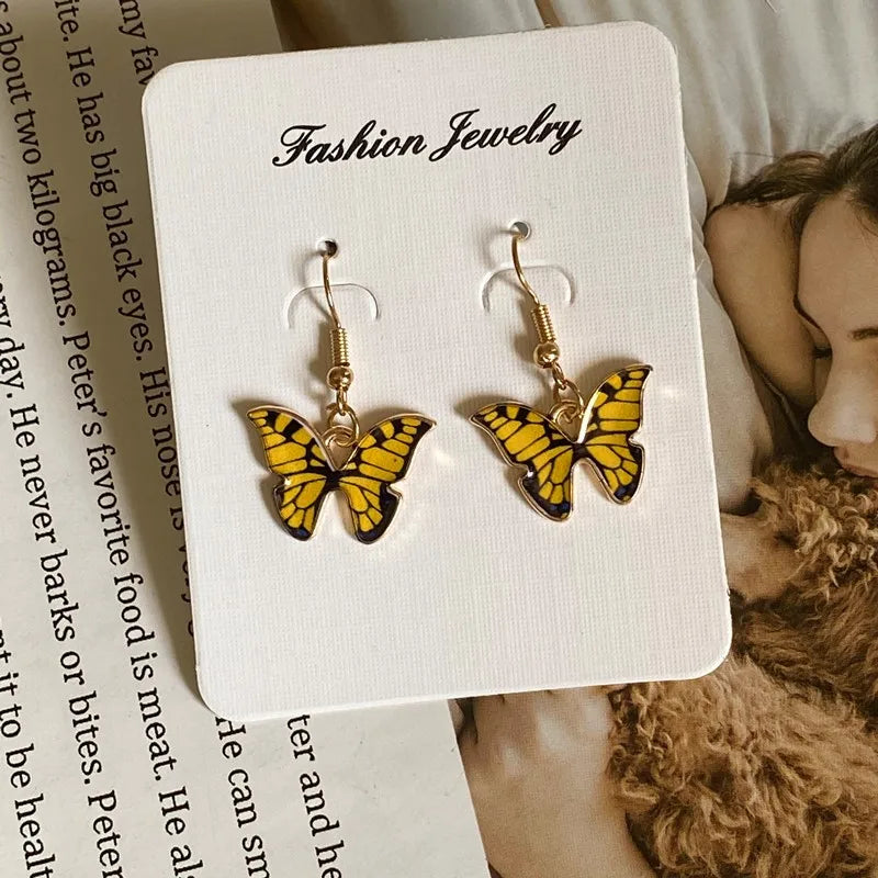 Butterfly Necklace & Earrings