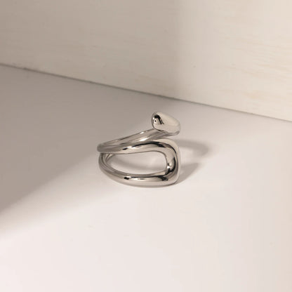 Hollow Layered Ring