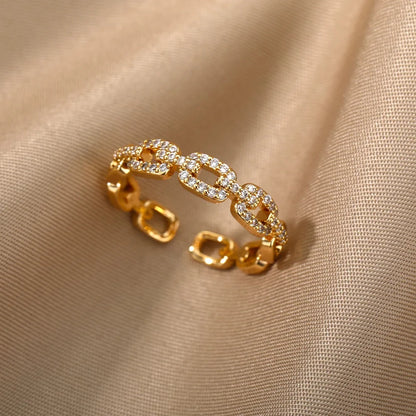 Zircon Twist Ring