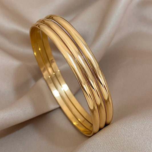 Gold Bangle Bracelet